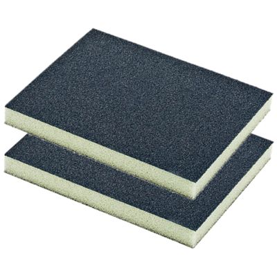 Sanding Sponge Block Two Sided 125x100x10 2pc